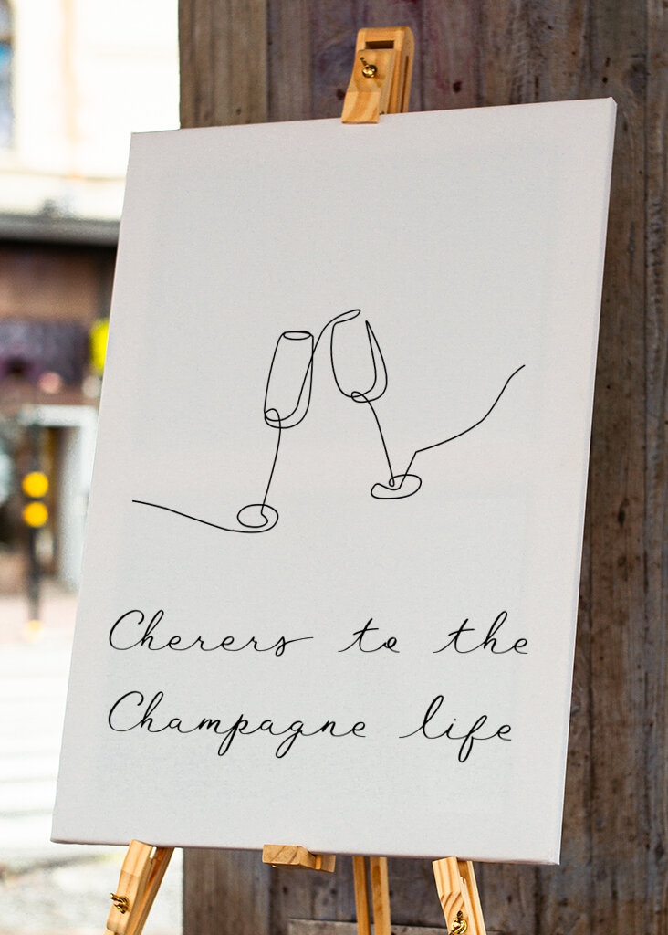 Cheers to the Champagne life 