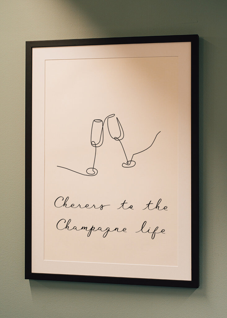 Cheers to the Champagne life 