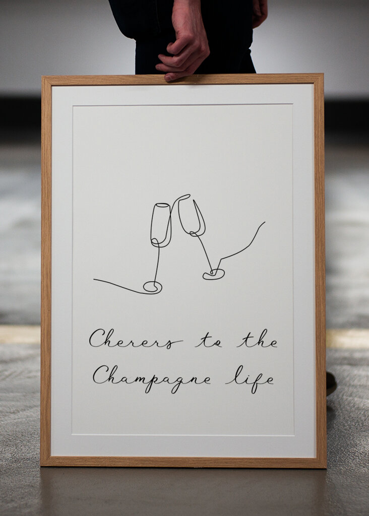 Cheers to the Champagne life 