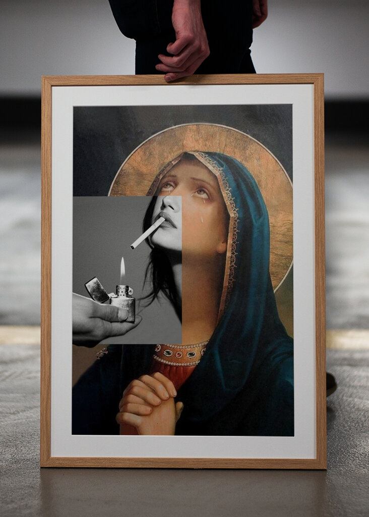 Mary smoking