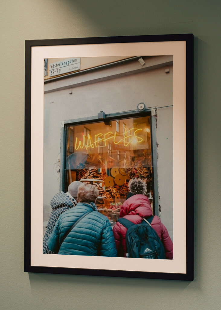 Waffles in the old town