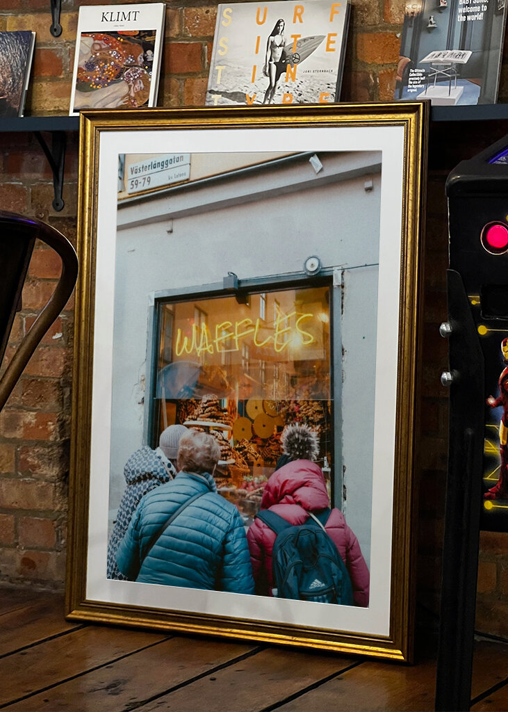 Waffles in the old town