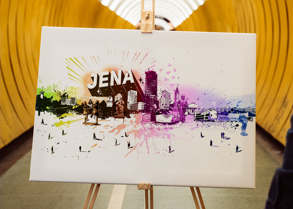 Jena Skyline – Farbenfroh 