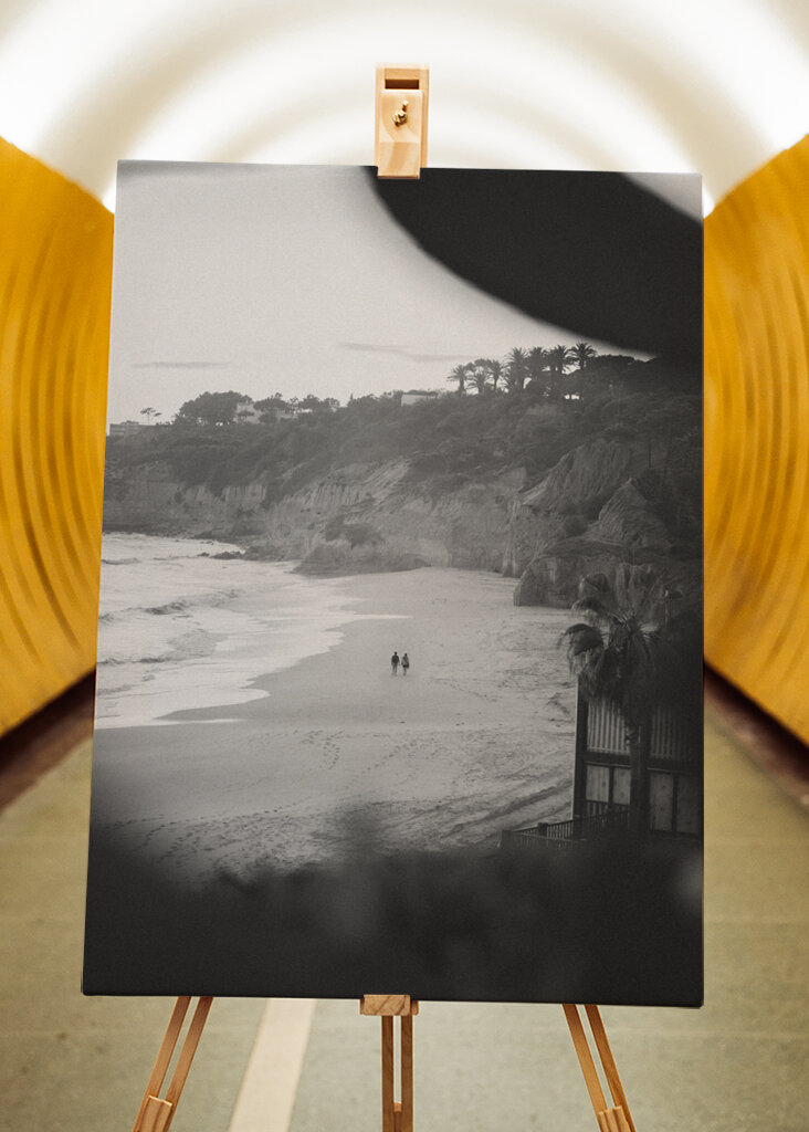 Spaziergang am Strand, Portugal