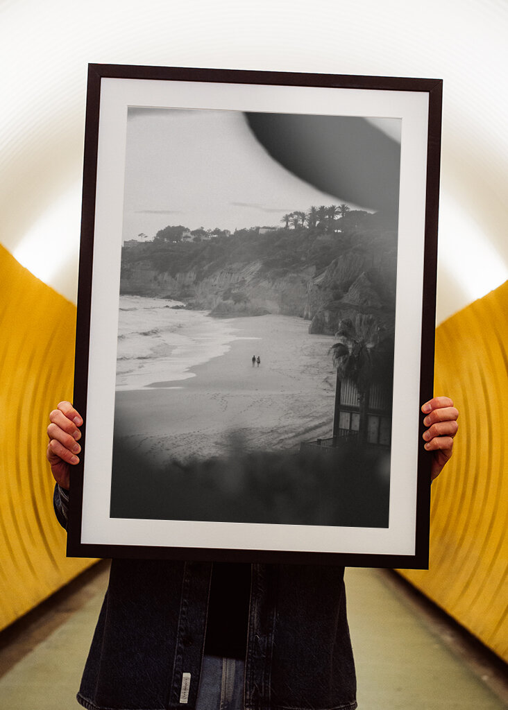 Spaziergang am Strand, Portugal