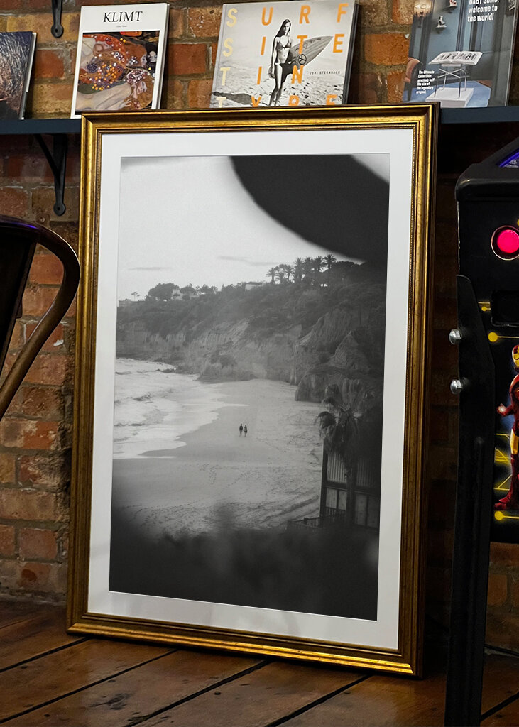 Spaziergang am Strand, Portugal
