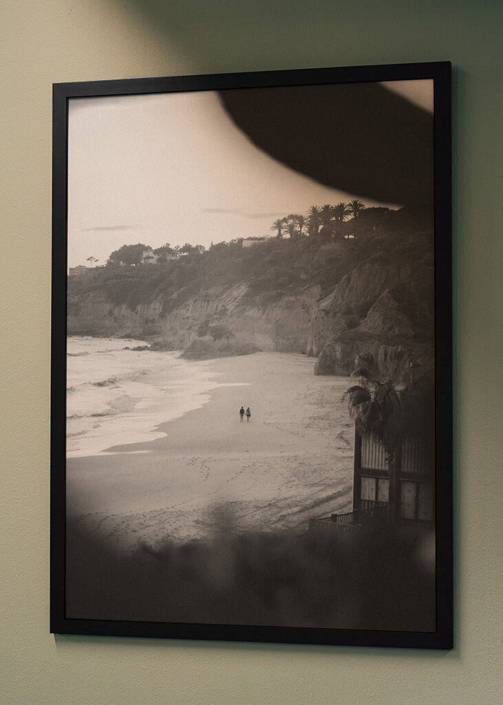 Spaziergang am Strand, Portugal