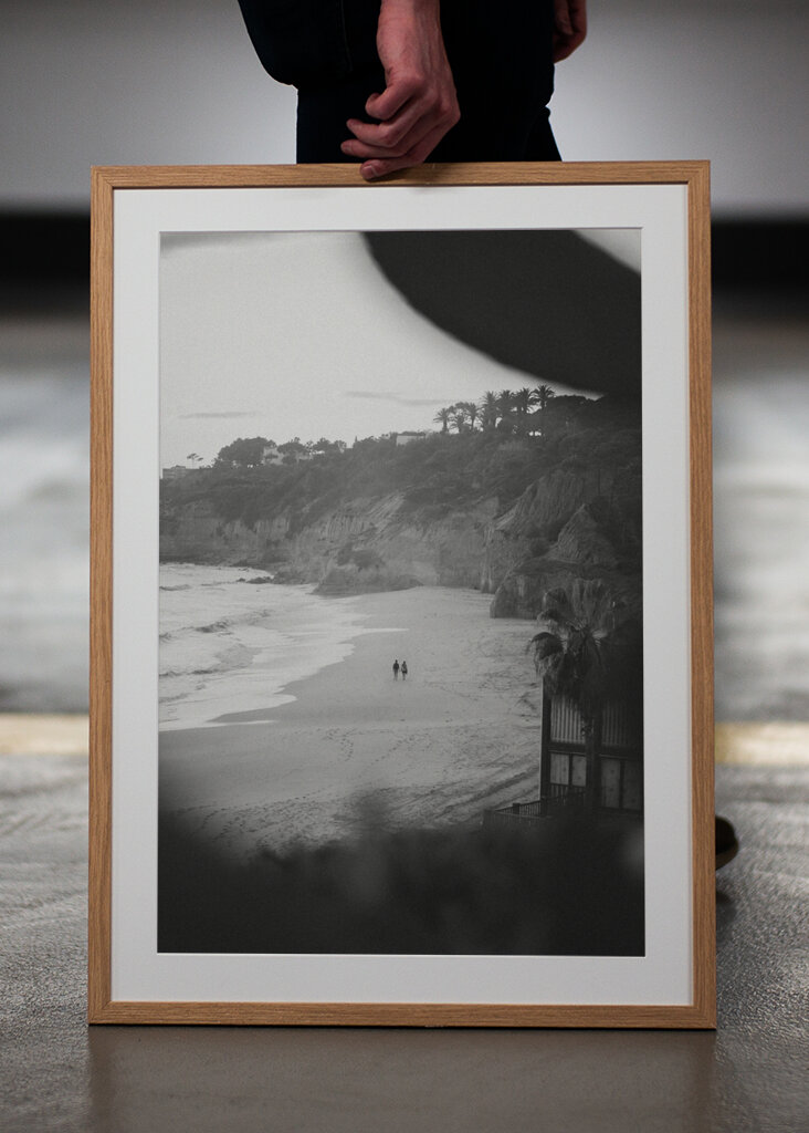 Spaziergang am Strand, Portugal