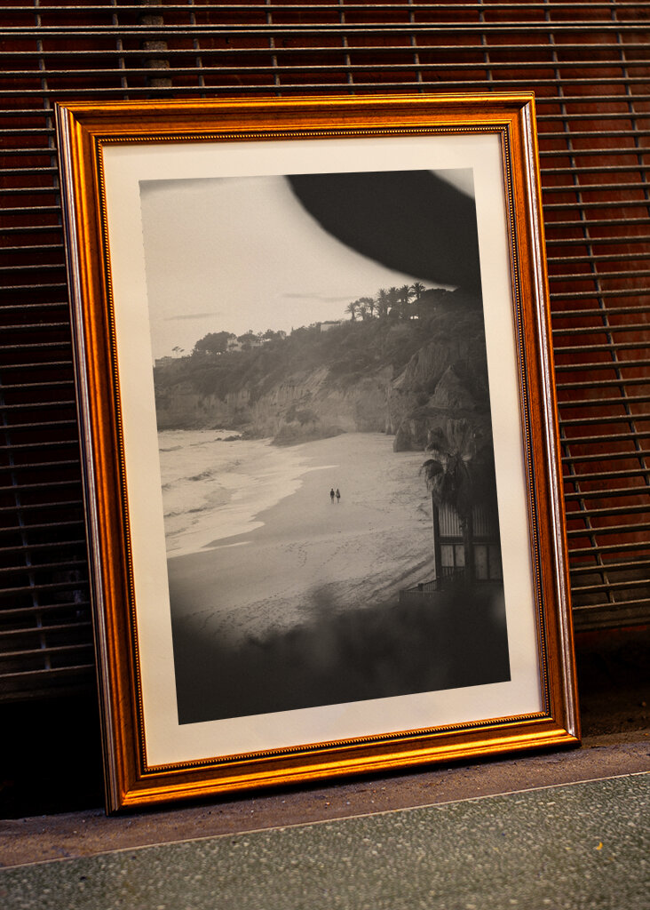 Spaziergang am Strand, Portugal