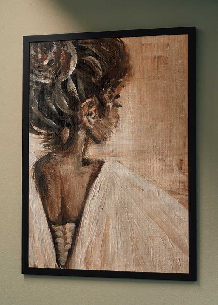 Woman with an elegant updo