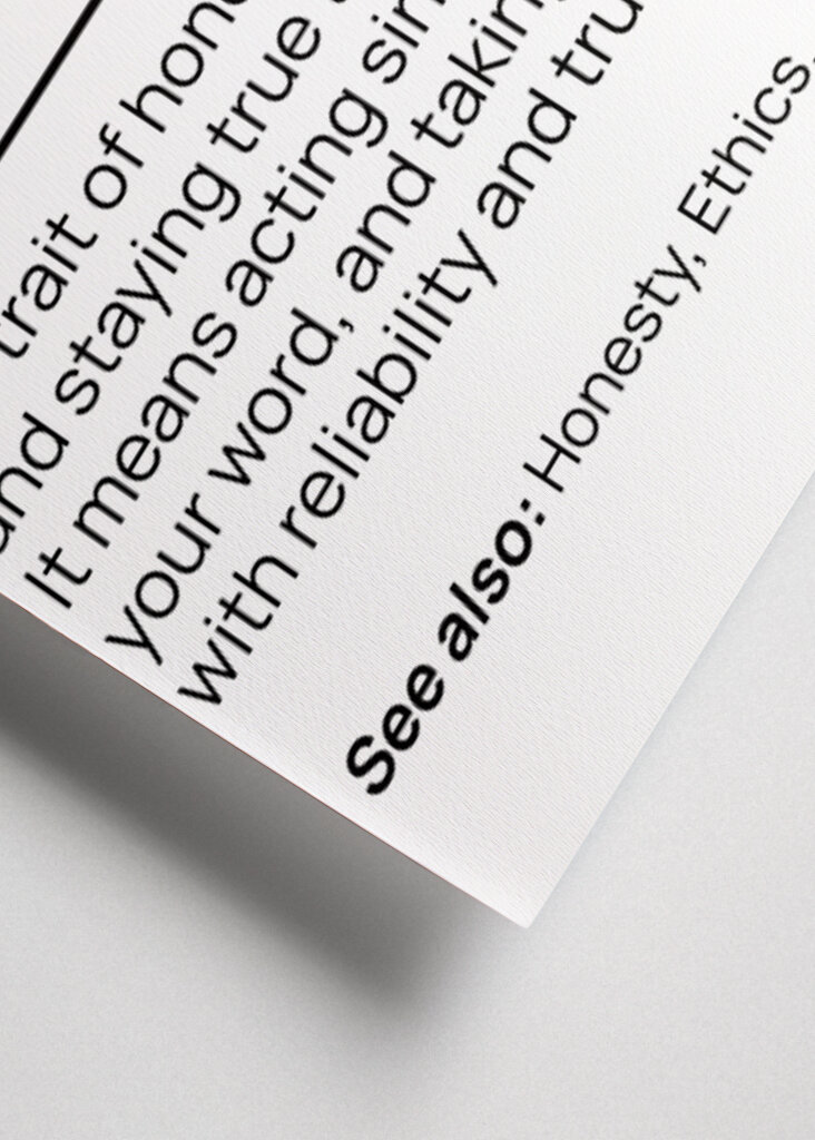 Integrity Definition 