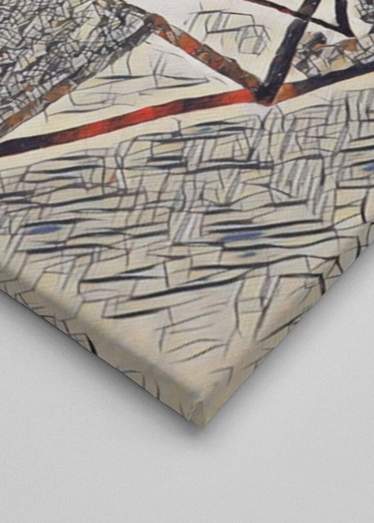 Tér és idő absztrakt művészet