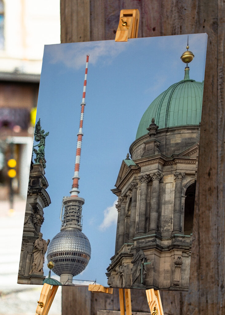 Berlin:castle,television tower
