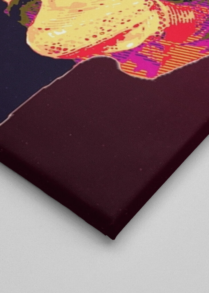 Rose blackpink retro art