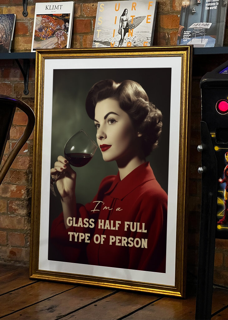 Glass half full type of person