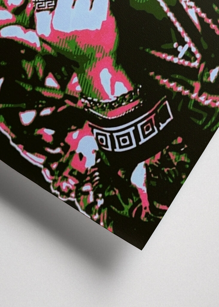 Bruno Mars Retro kunst