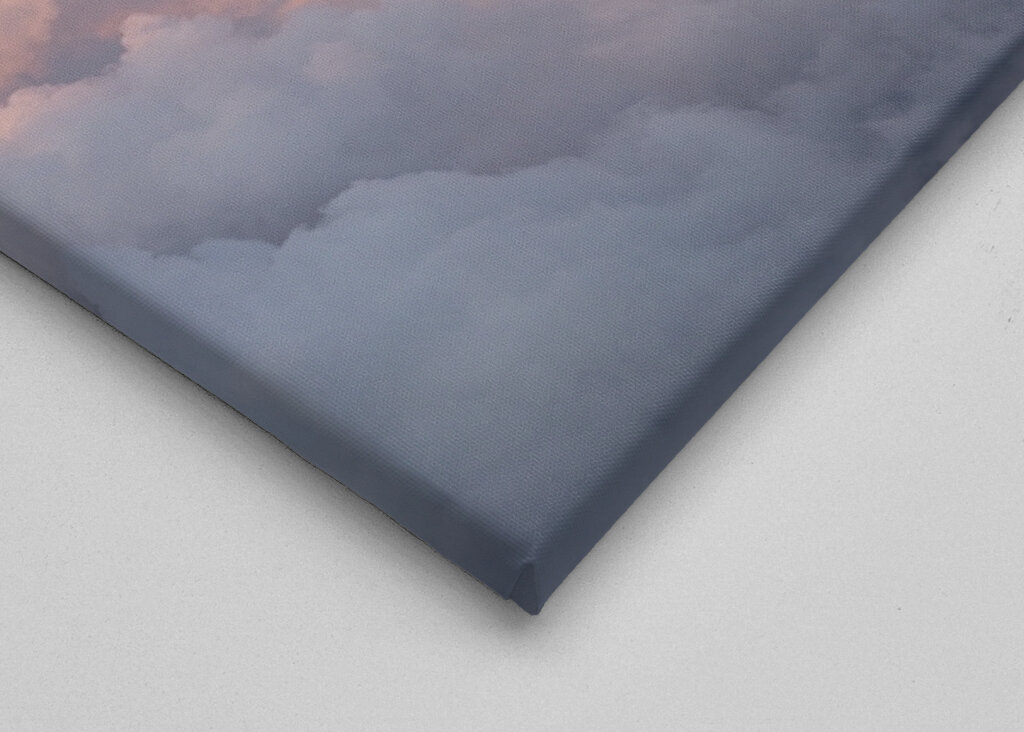 Blush pink clouds in Stavanger