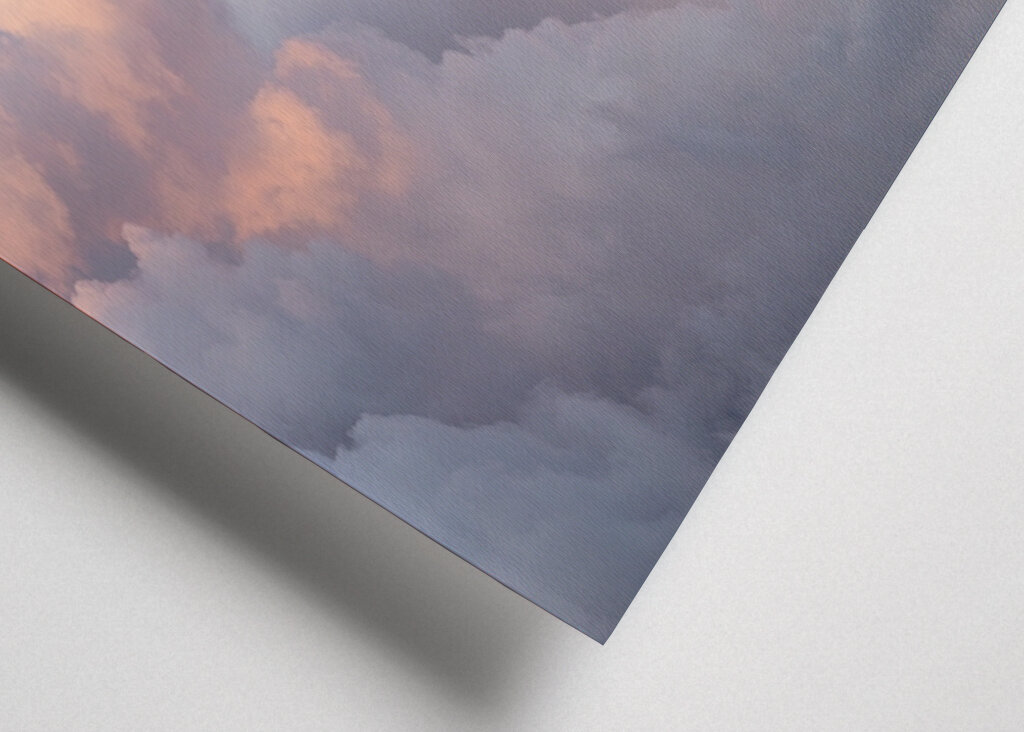 Blush pink clouds in Stavanger