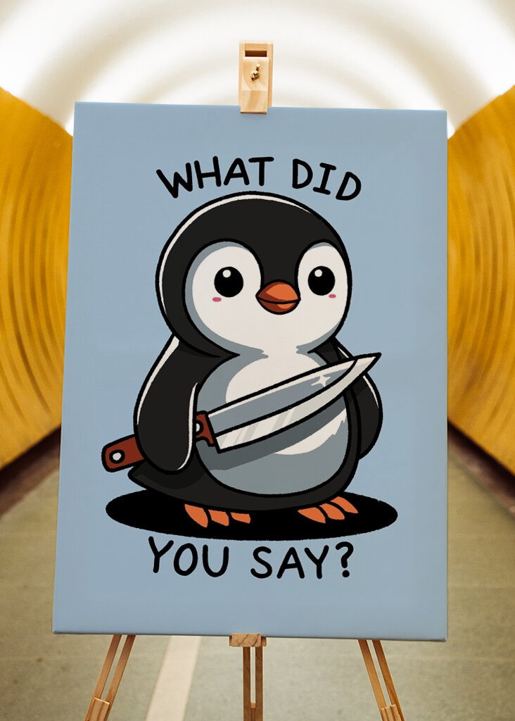 What did you say? Penguin 