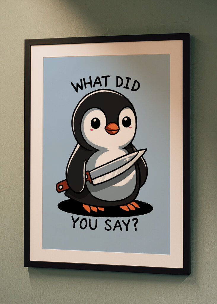 What did you say? Penguin 