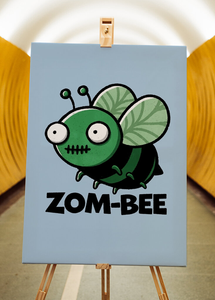 Zom-bee Zombie včela