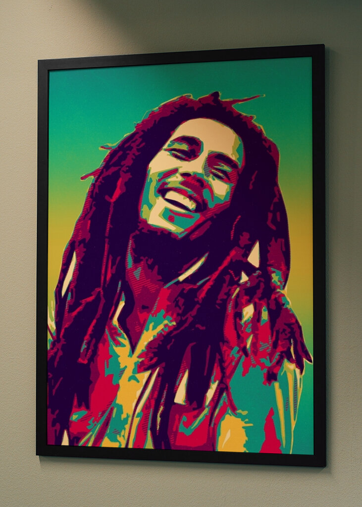 Bob Marley Retro Kunst