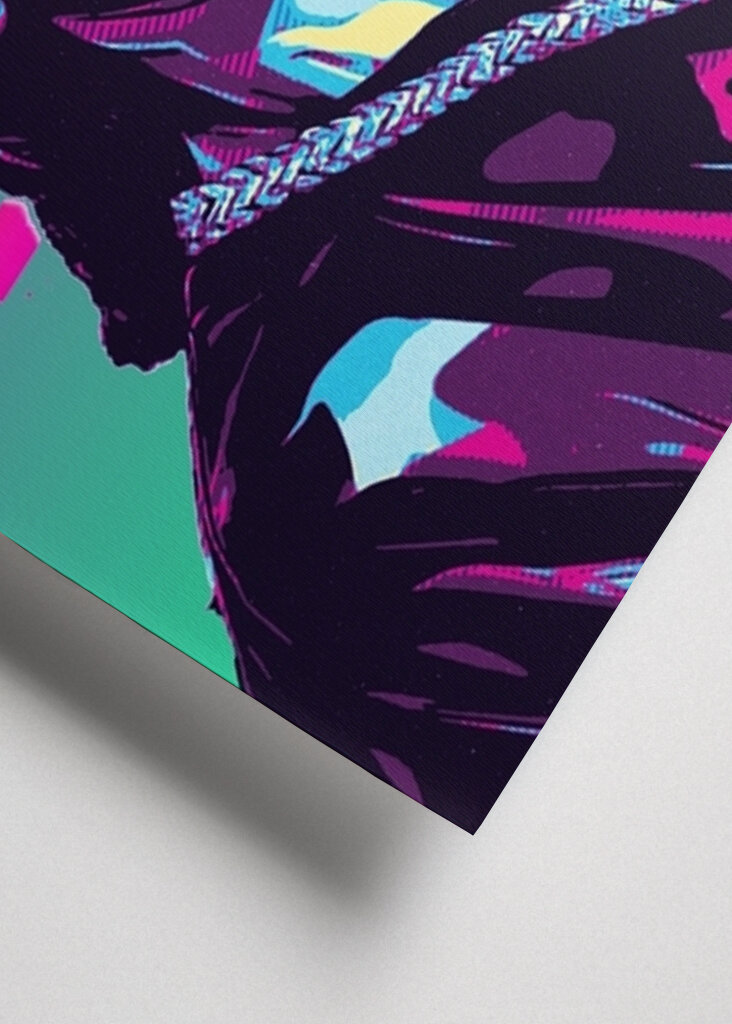 Snoop Dogg retro art