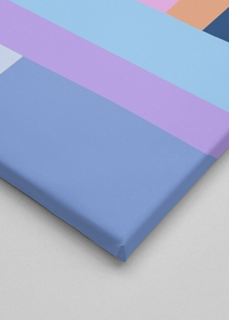 Mosaik Stekar 4 | Blå lila