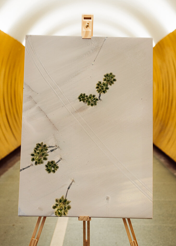 Imprints in the sand