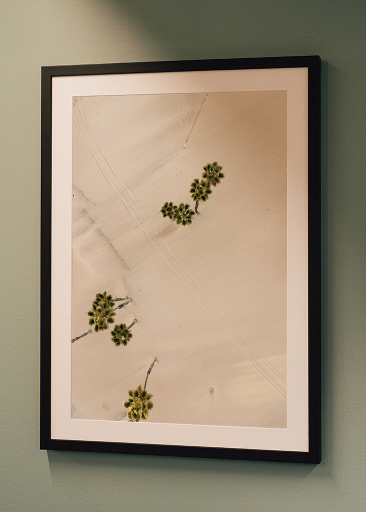 Imprints in the sand