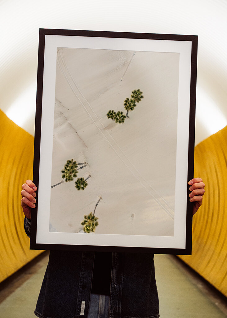 Imprints in the sand