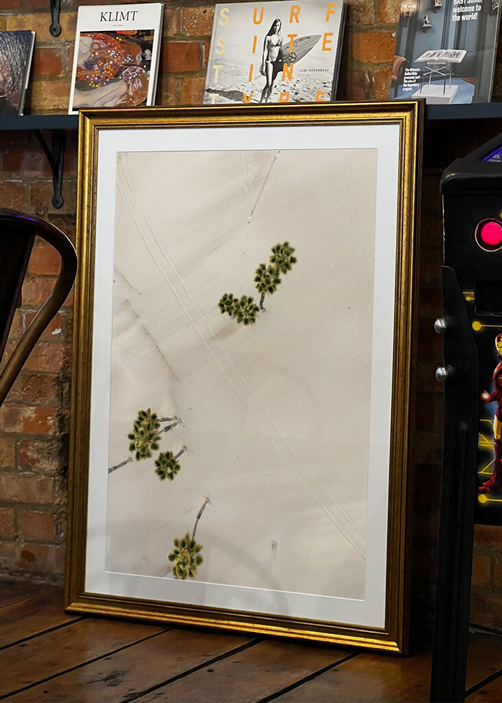 Imprints in the sand