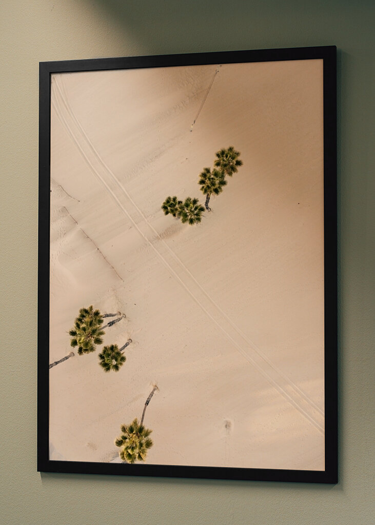 Imprints in the sand