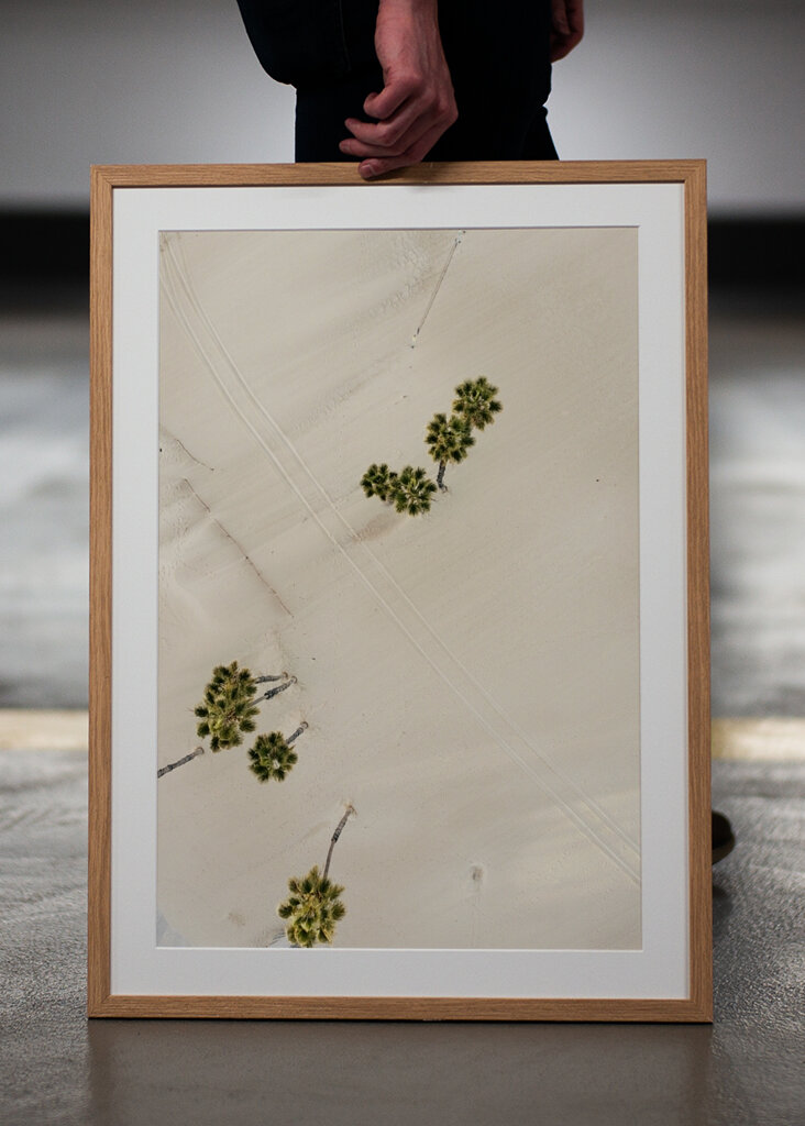 Imprints in the sand