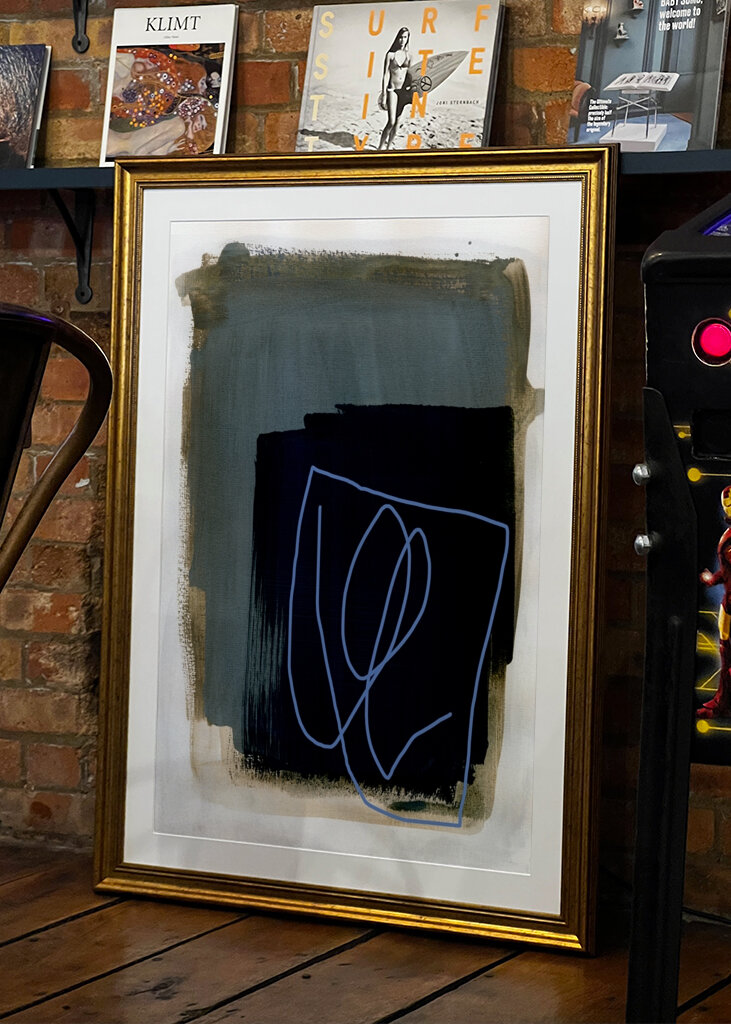 Abstraktní tahy štětcem 162