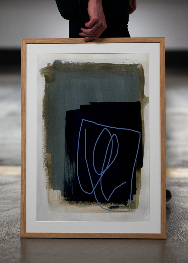 Abstraktní tahy štětcem 162