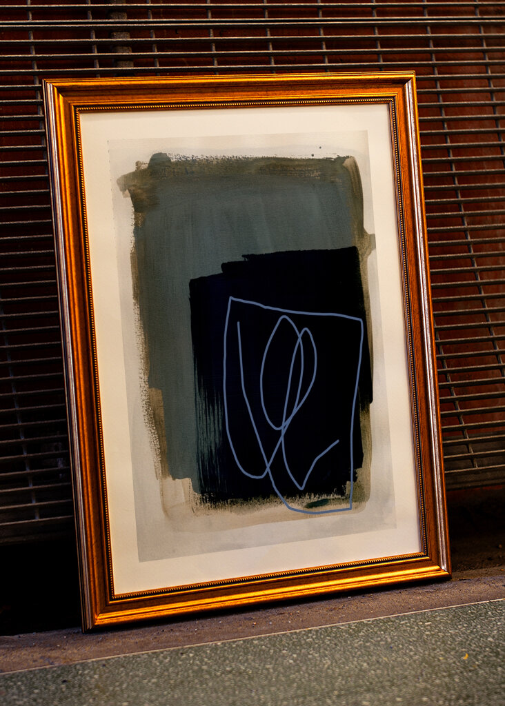 Abstraktní tahy štětcem 162