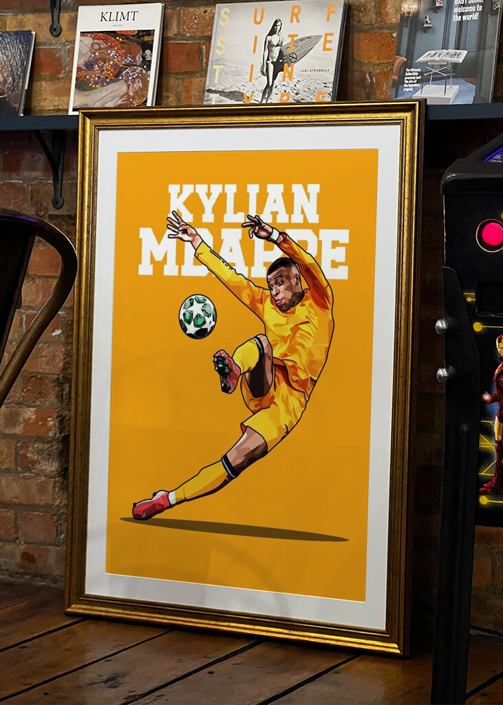 Kylian Mbappé Arte de Vexel