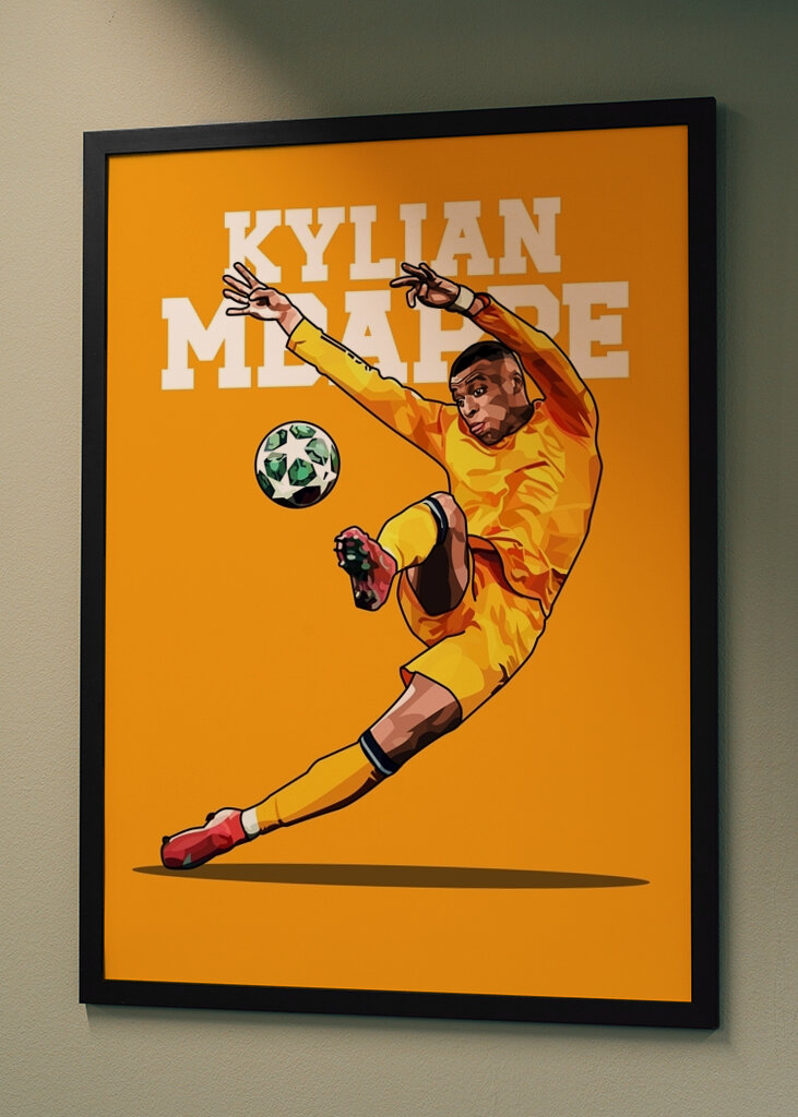 Kylian Mbappé Arte de Vexel