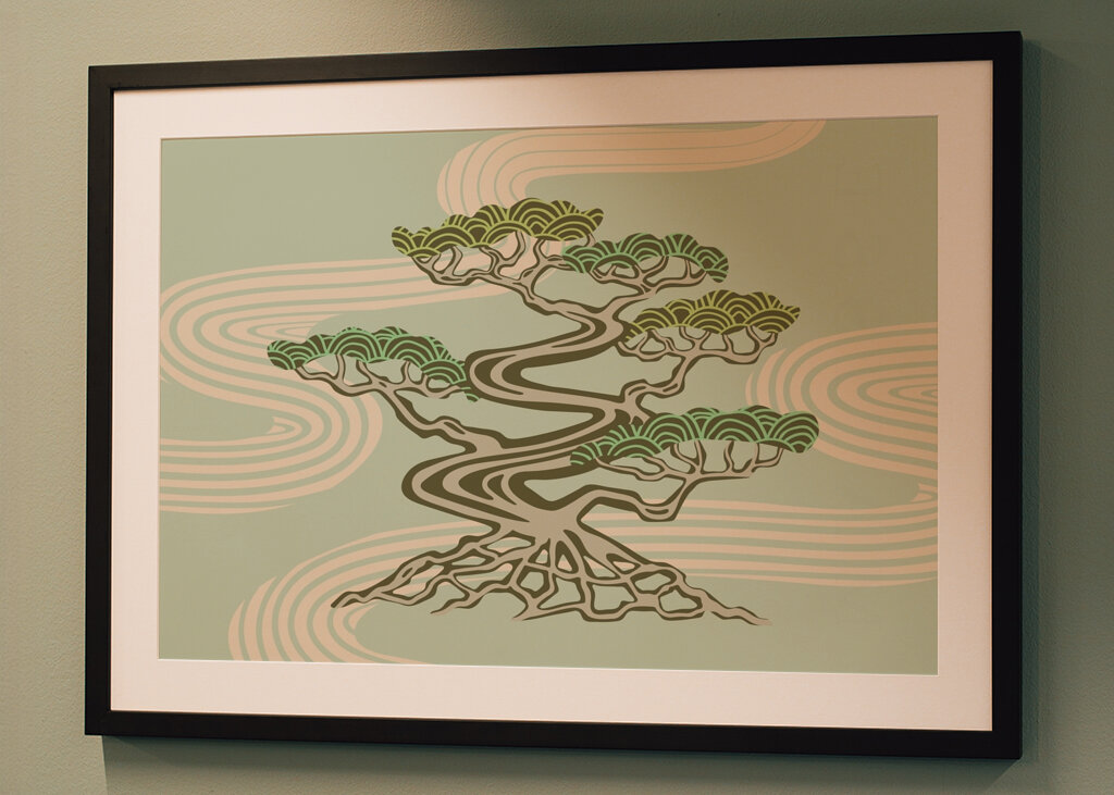 BONSAI Árbol Zen Japonés Verde