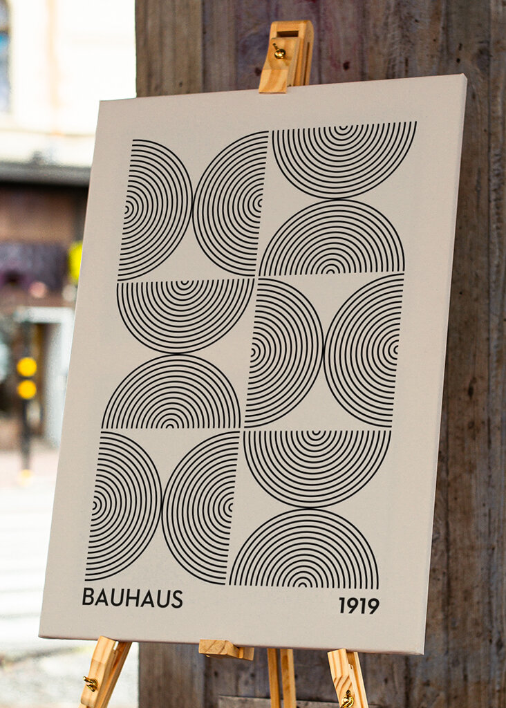 Bauhaus Geometrisk Design