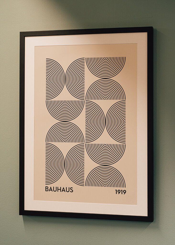 Bauhaus Geometrisk Design