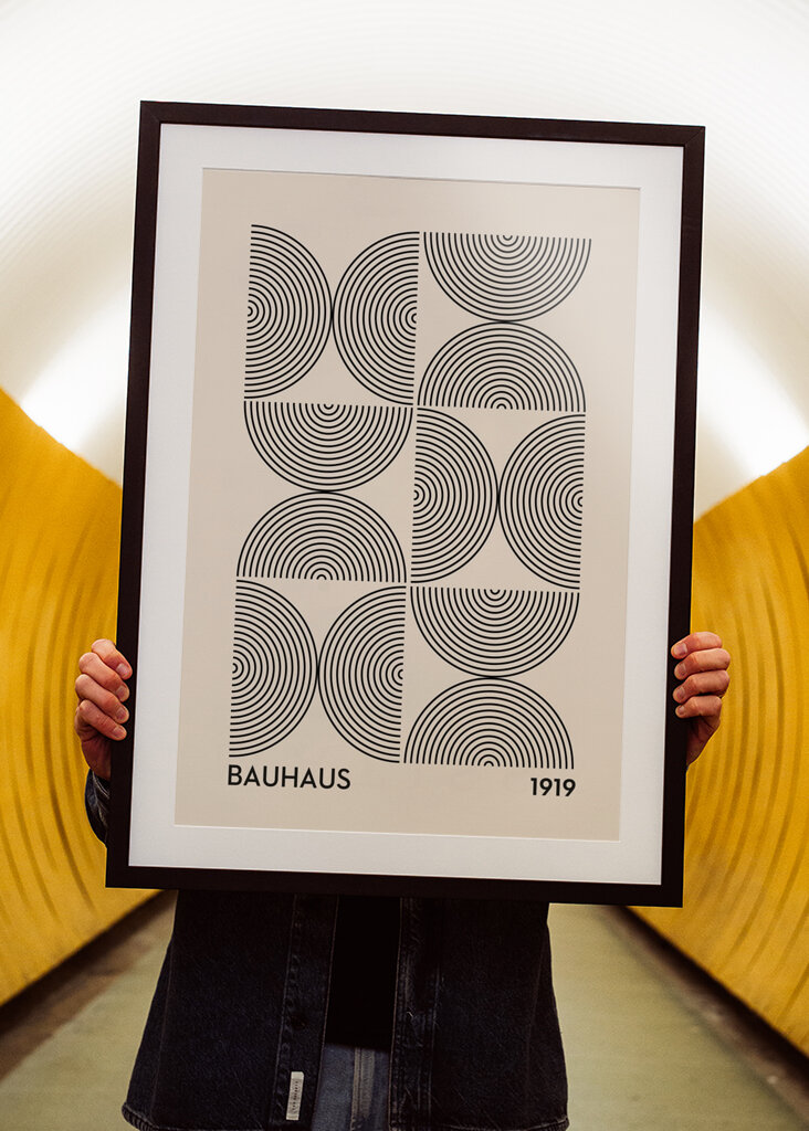 Bauhaus Geometrisk Design