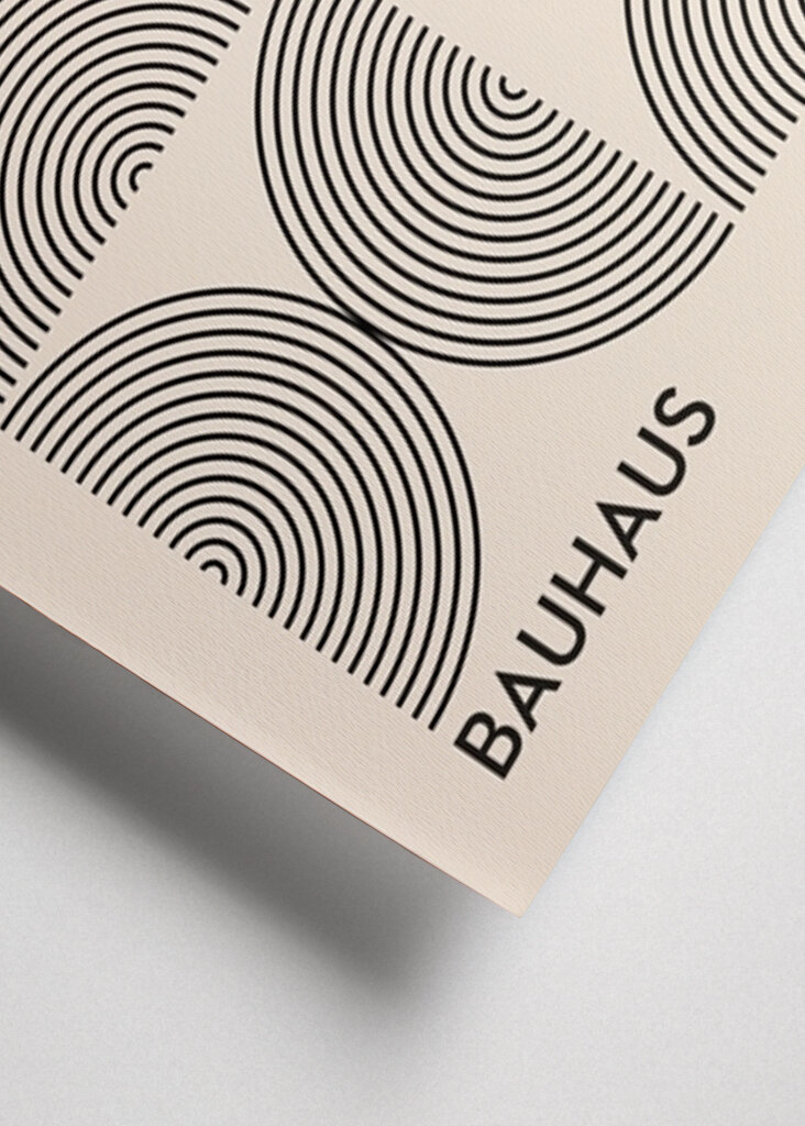 Bauhaus Geometrisk Design