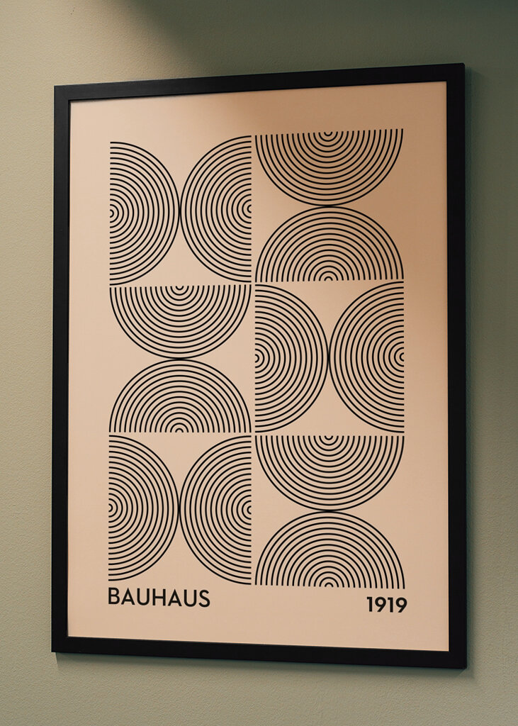 Bauhaus Geometrisk Design