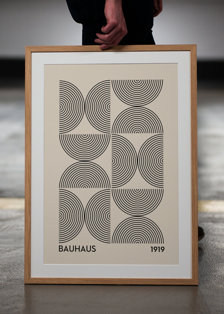 Bauhaus Geometrisk Design