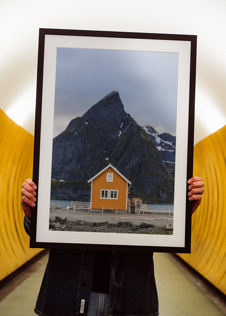 Yellow house Lofoten
