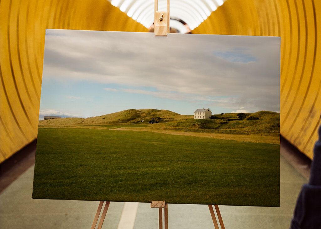 Lonely farm in Iceland