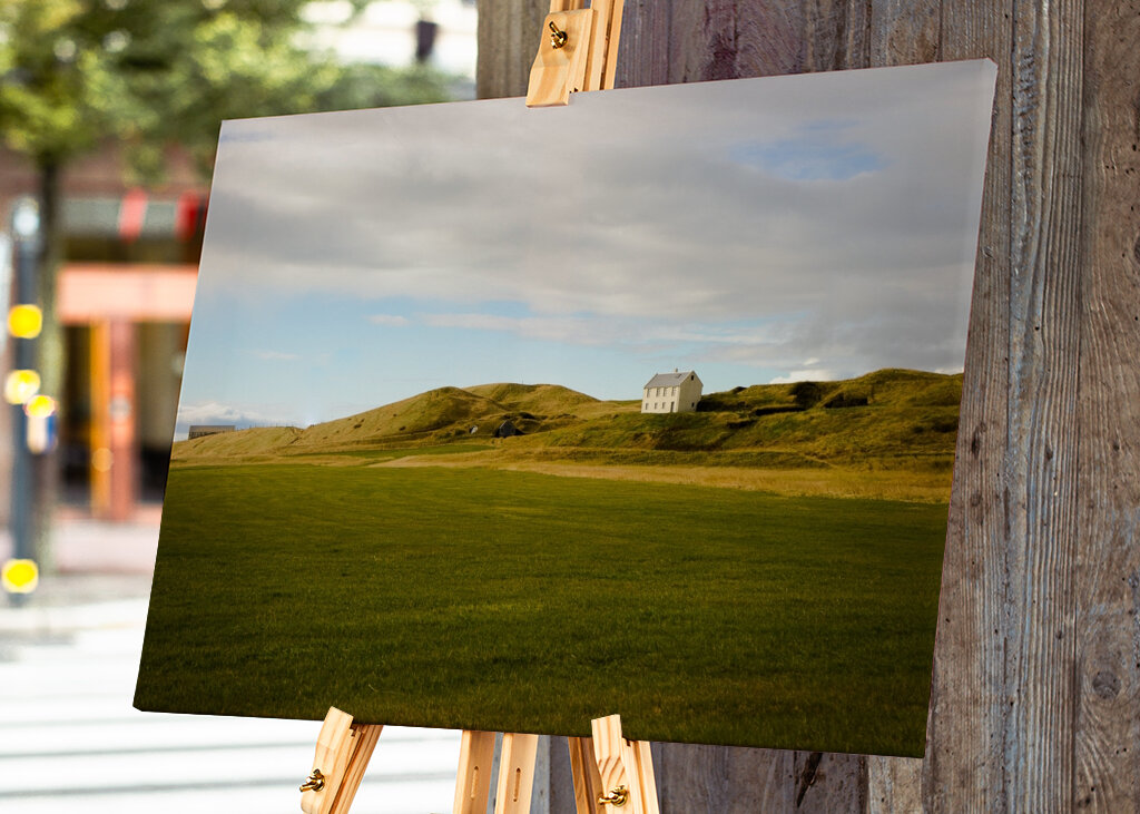 Lonely farm in Iceland