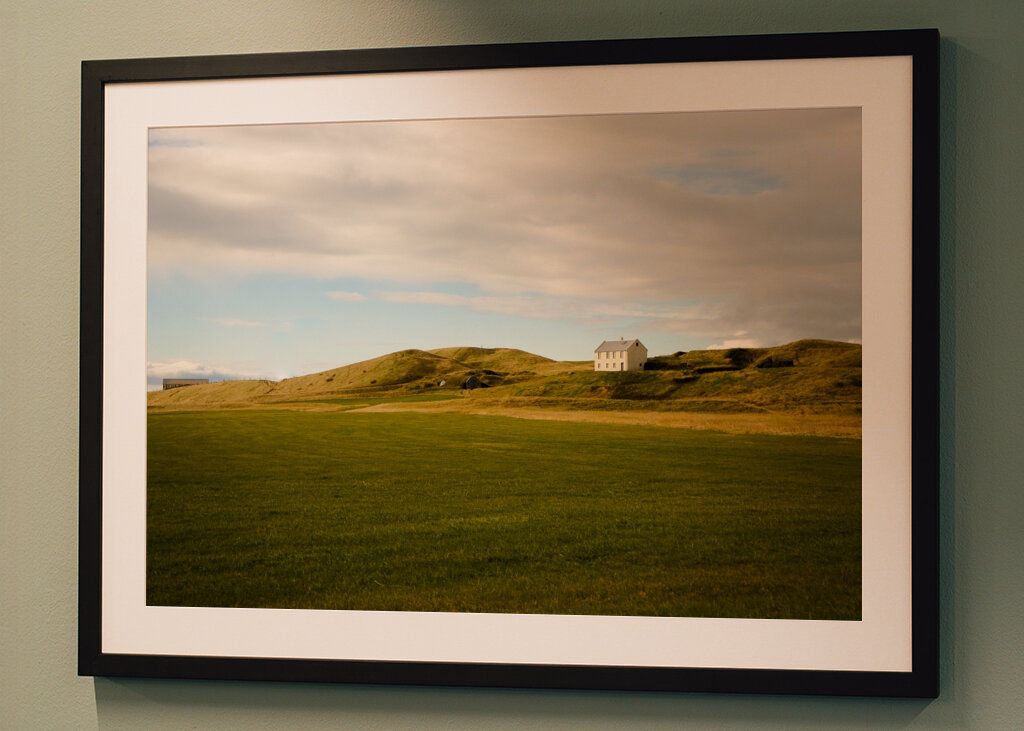Lonely farm in Iceland